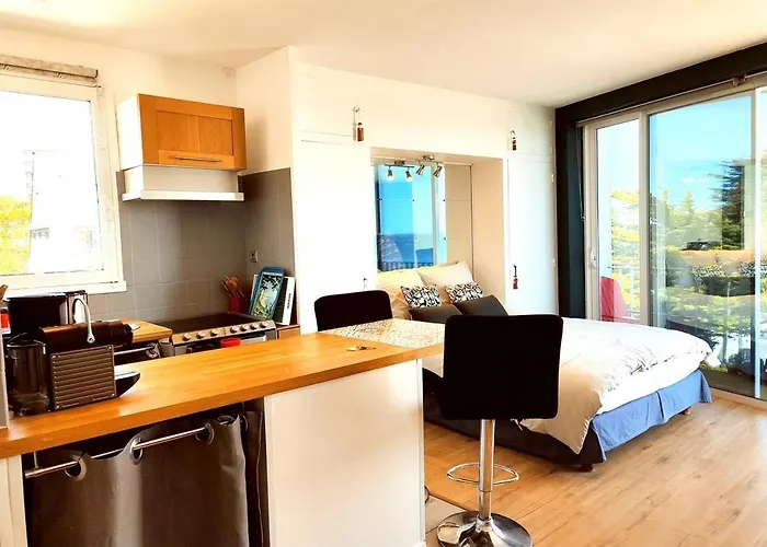 Apartamento Loueurdappart - Cosy, Tres Jolie Vue Mer, A Pied A